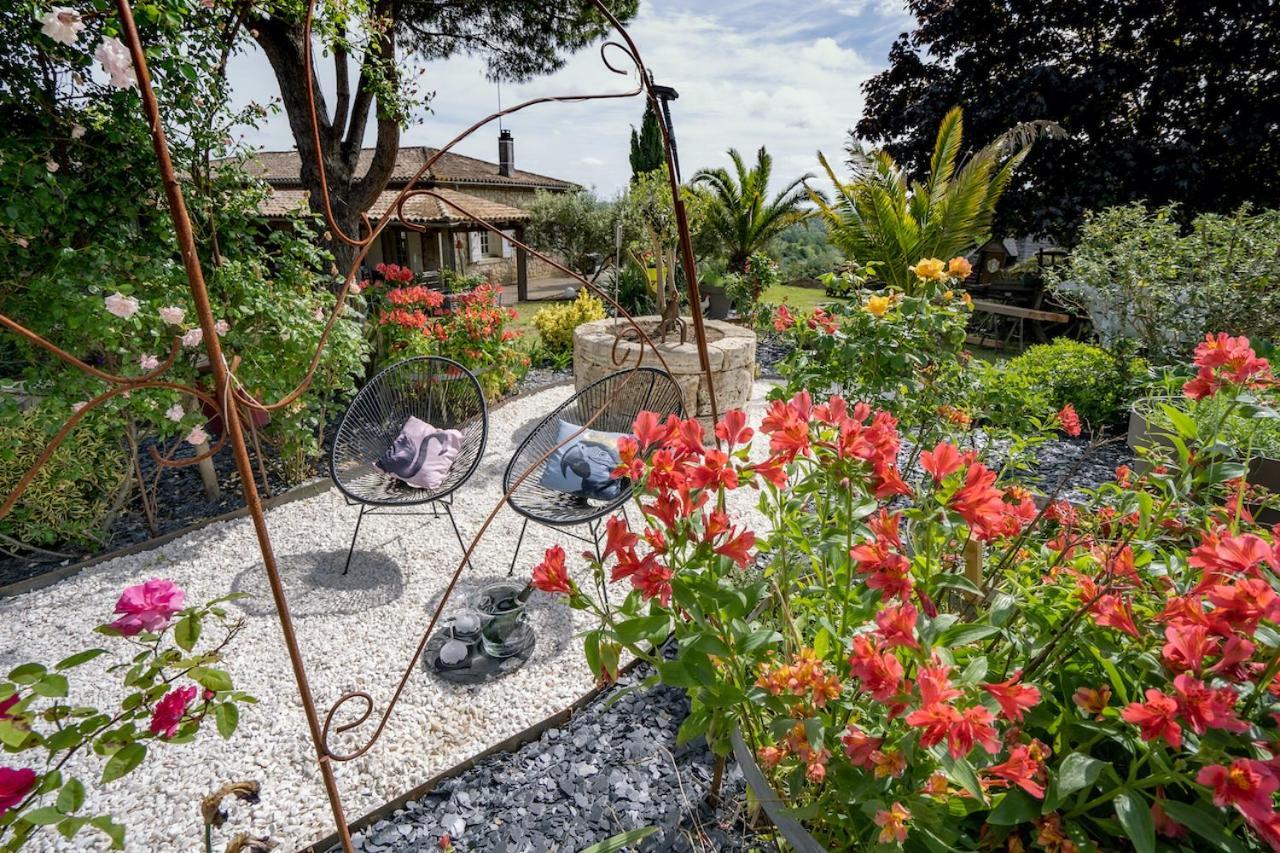 Le Bassin Du Tertre Panzió Fronsac  Kültér fotó